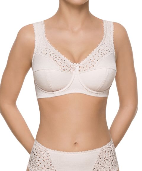 Pilnai krūtis dengianti Liemenėlė Minkštais kaušeliais