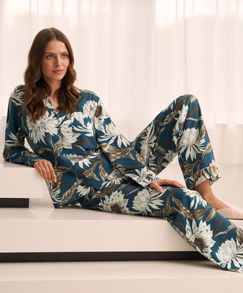 Moteriškos pižamos kelnės